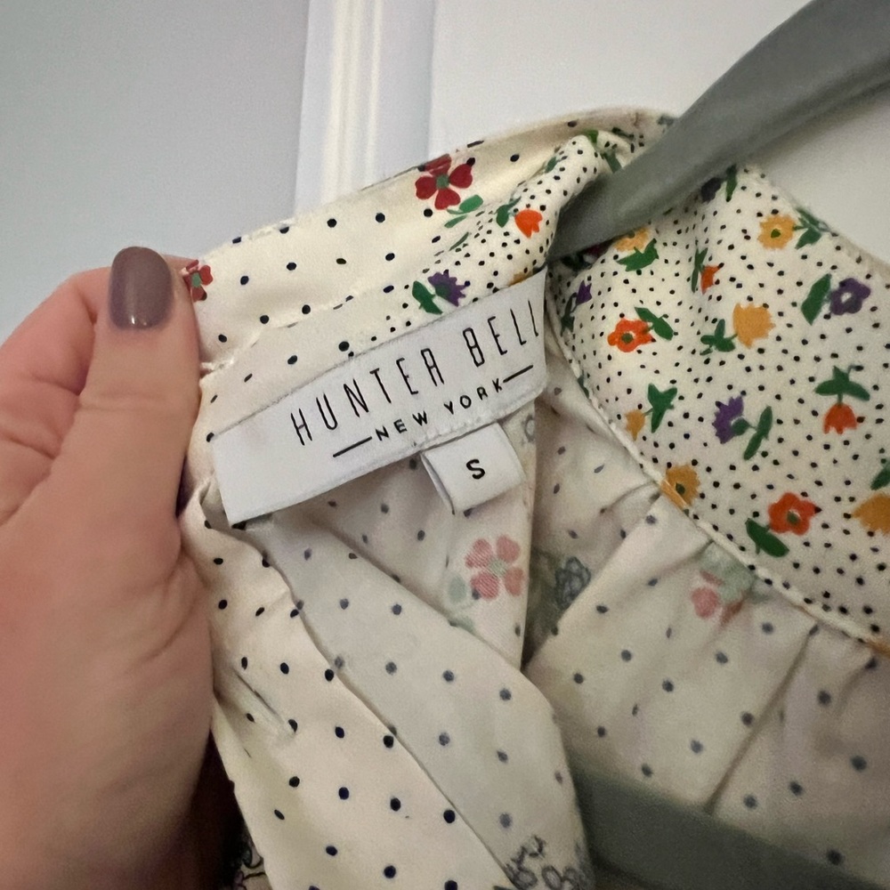 Hunter Bell Patchwork Blouse. Size Small - image 4